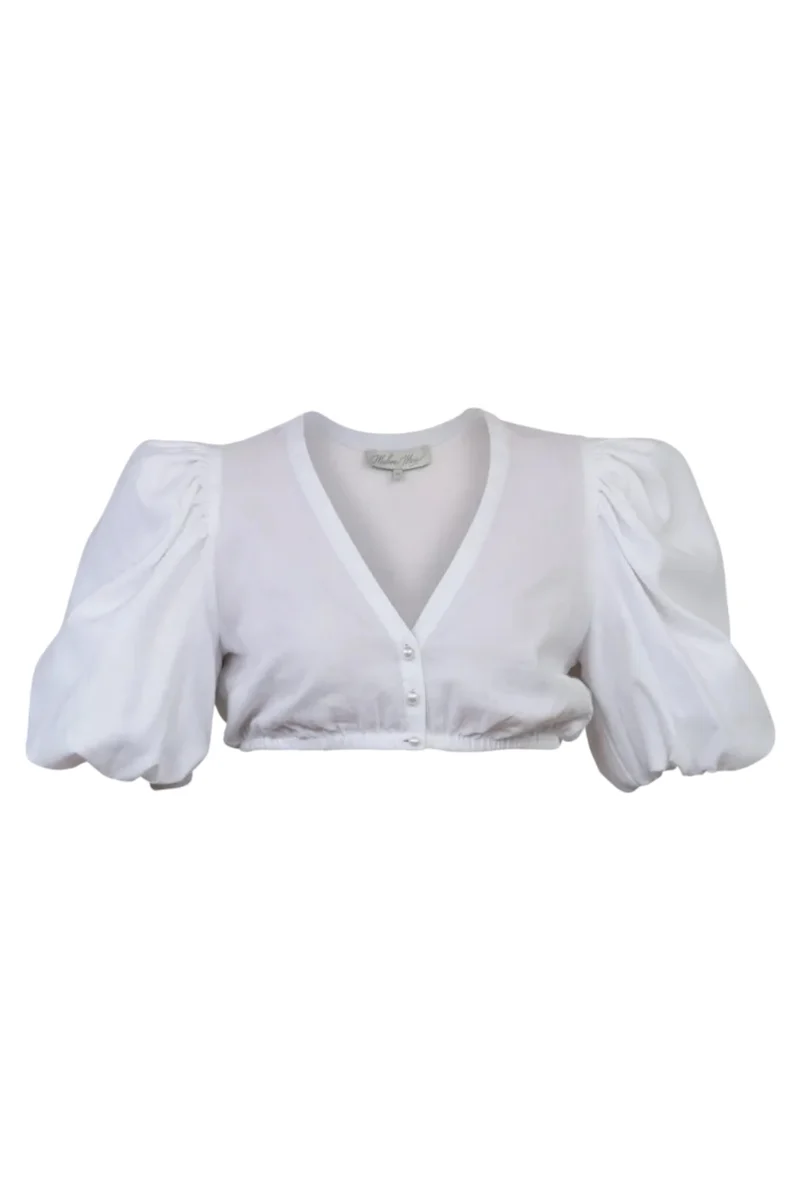 Madame Marie Dirndlbluse Puffarm Alisina