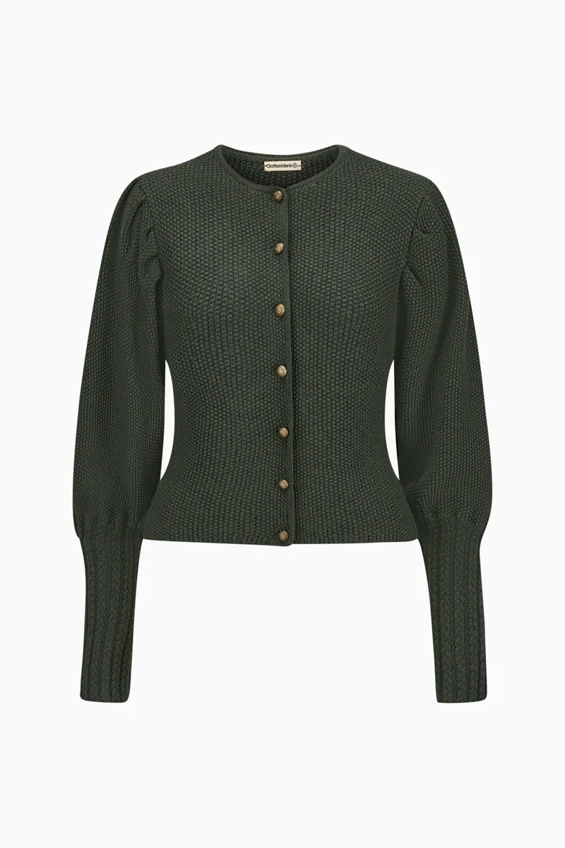 Gottseidank Strickjacke Gisela waldschatten