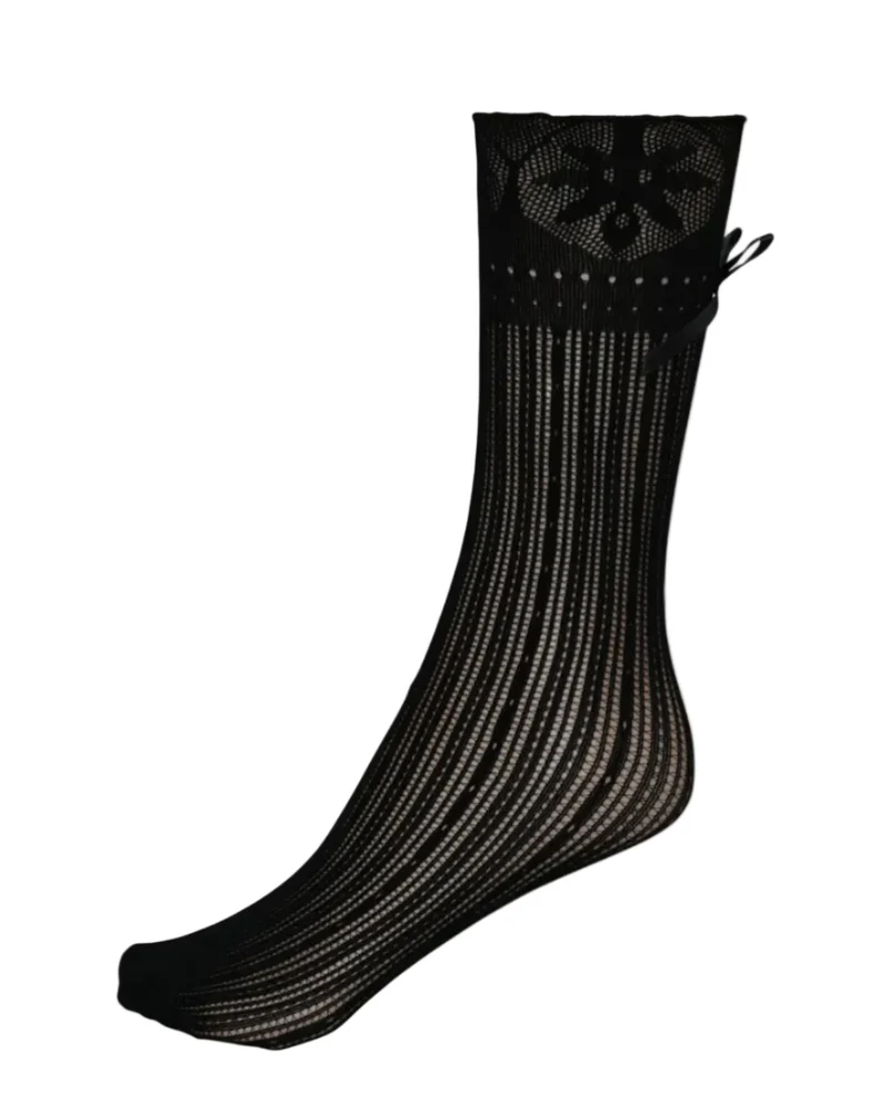 MarJo Trachtensocken W0023 schwarz