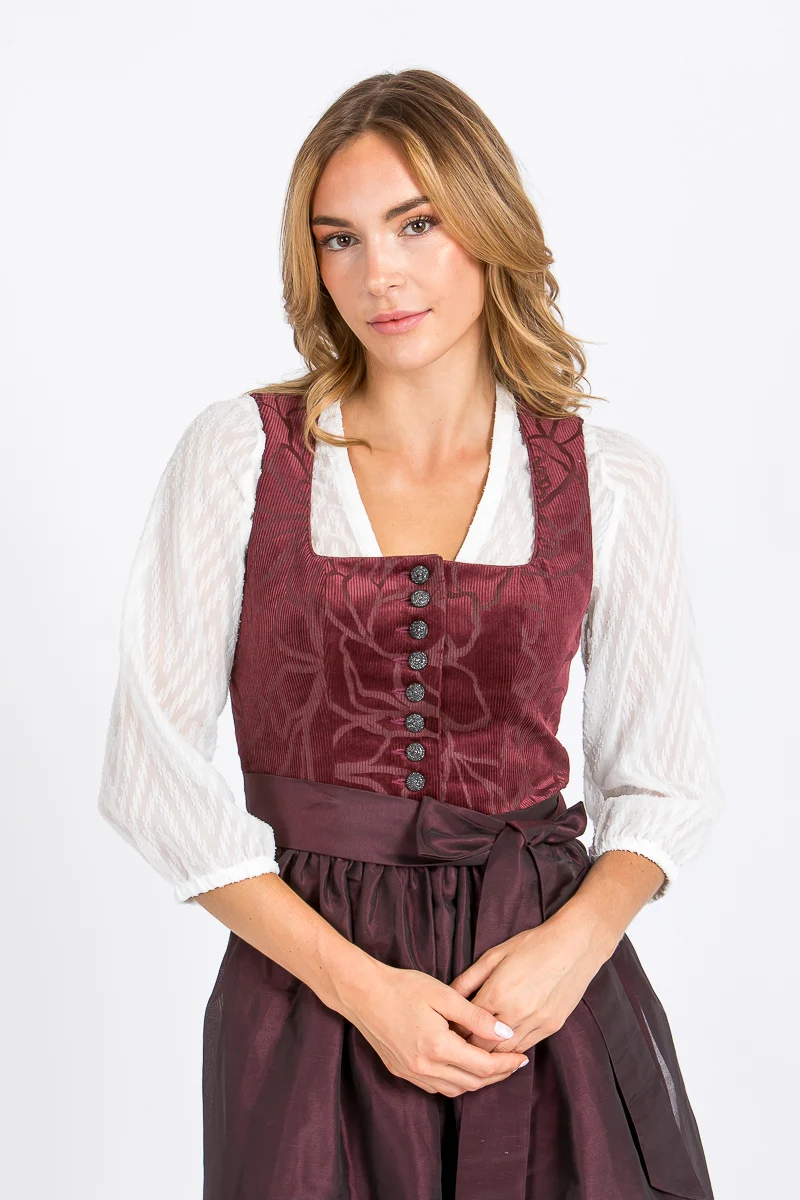 Madame Marie Chiffon Dirndlbluse Solindra