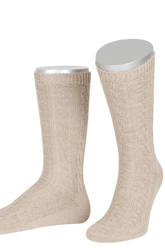 Lusana Schoppersocken L5697-13 Beige