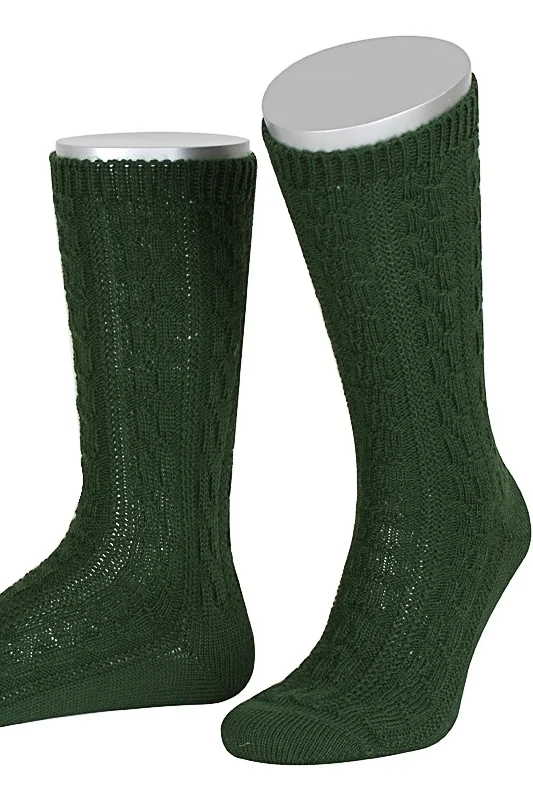 Lusana Schoppersocken L5697 tanne