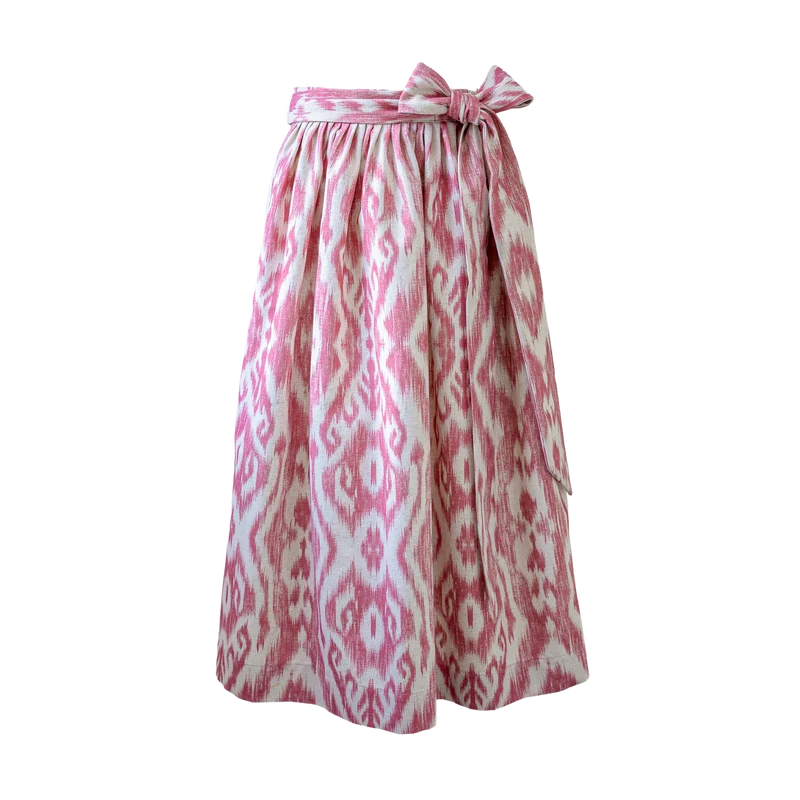 Baumwoll-Dirndlschürze "Mathilda Rosé"