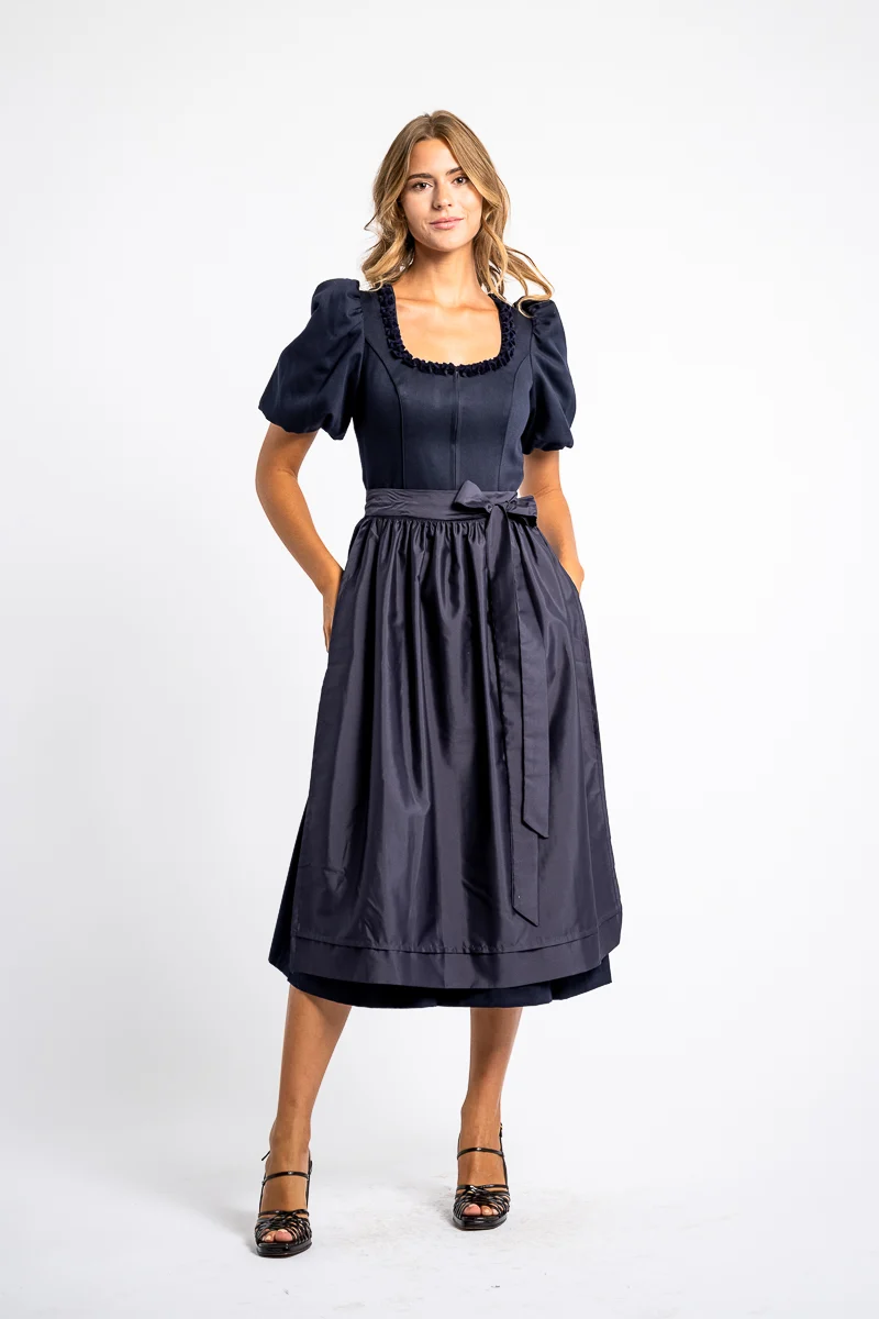 Wenger Ärmeldirndl Alma blau