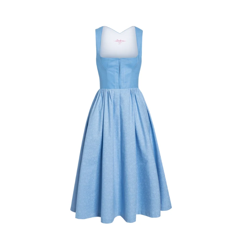 Midi Dirndl Josefine in Hellblau