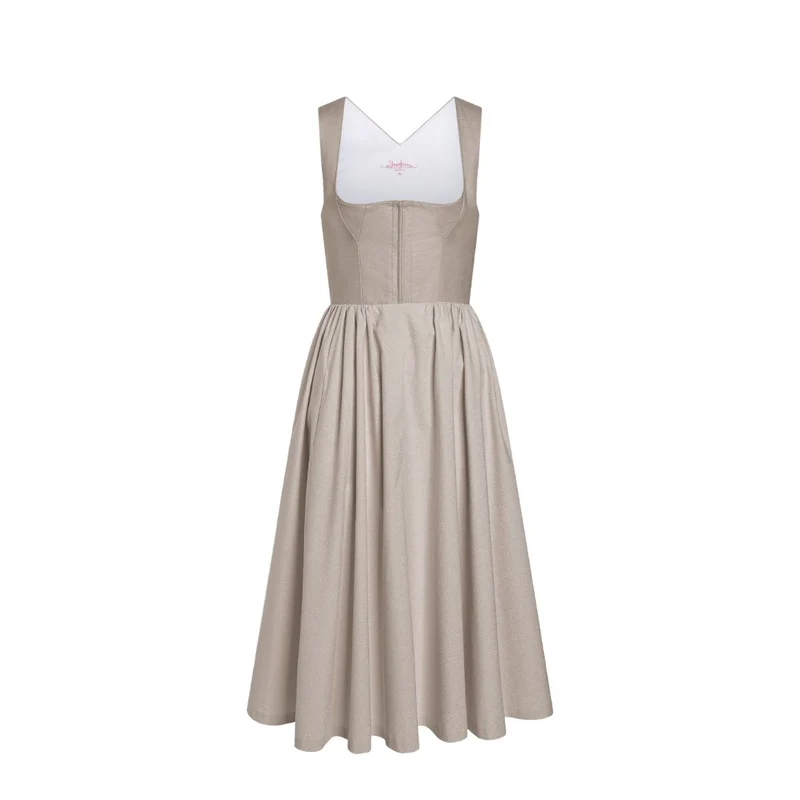Midi Dirndl Josefine in Beige