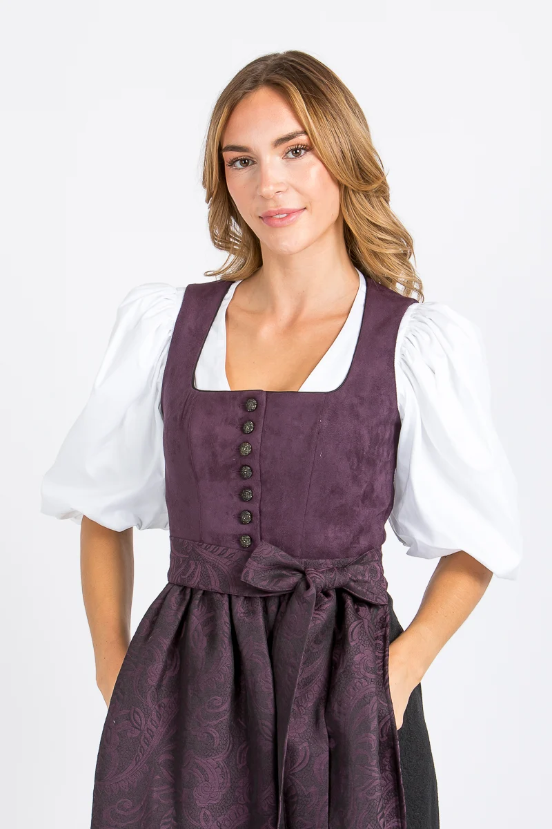 Alpenherz Dirndlbluse Daphne Puffarm