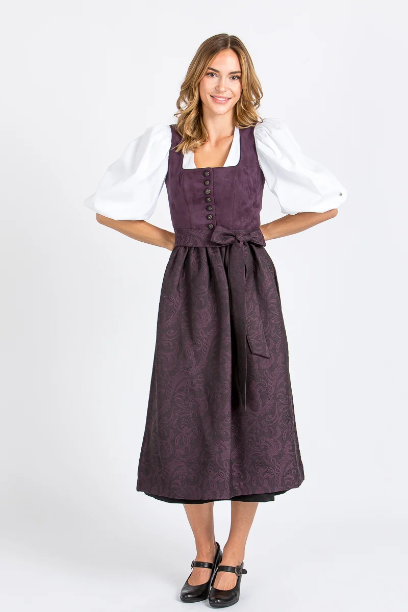 Almliebe Dirndl Amalie violet