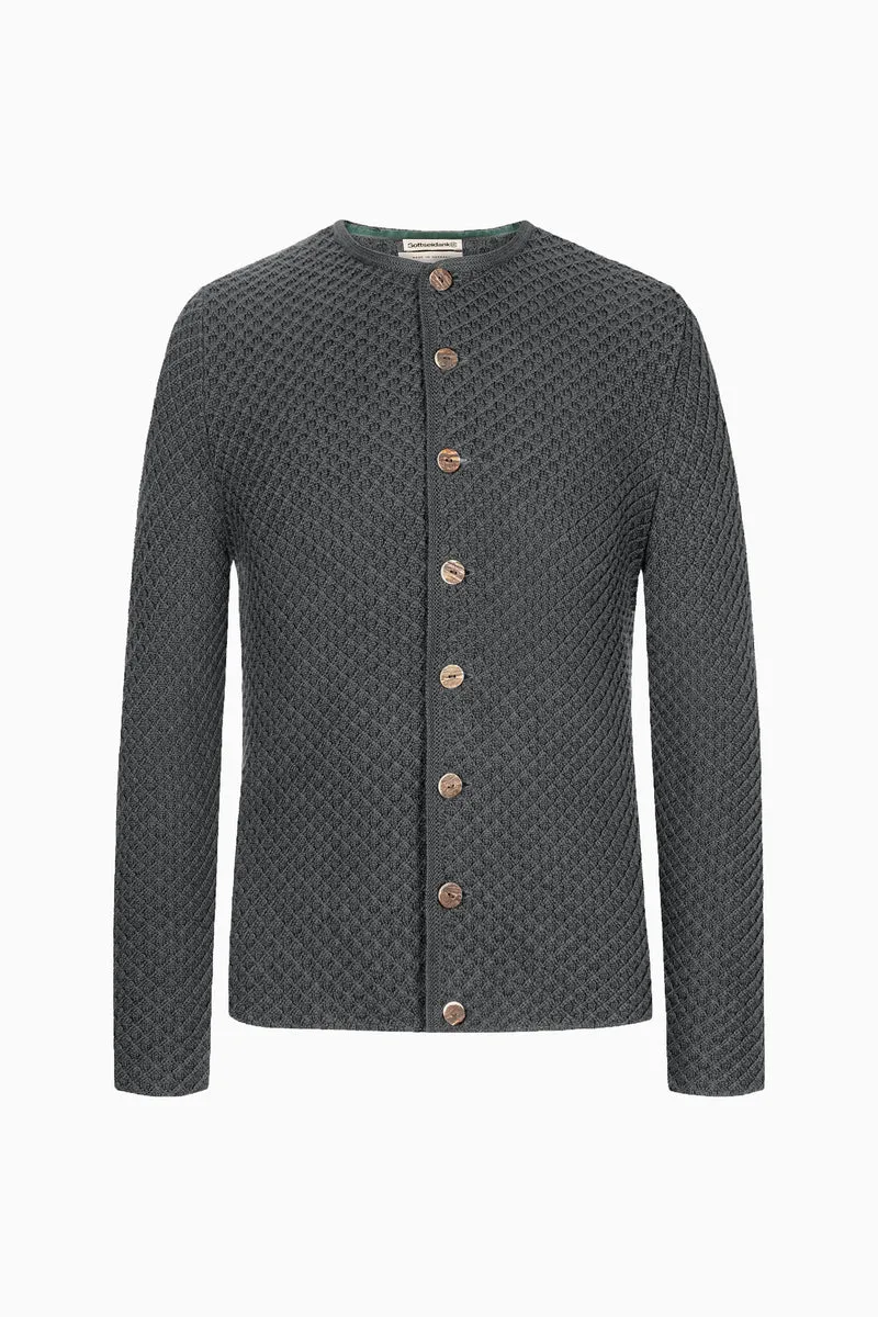 Gottseidank Strickjanker Xaver asphalt