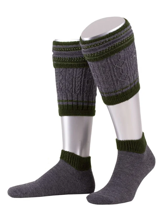 Lusana Loferlset L2451 grau/oliv