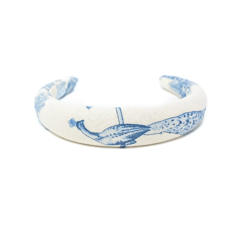 Haarreif - Headband Helene Hellblau - Schmal
