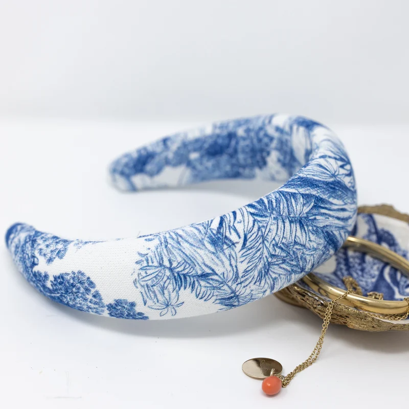 Haarreif - Headband Elena Blau