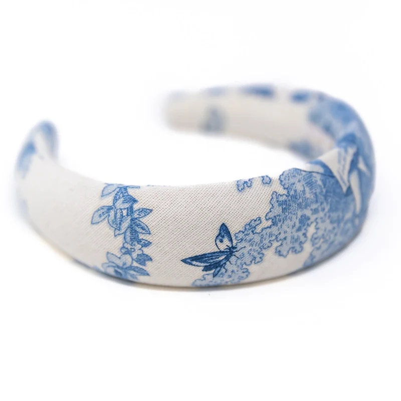 Haarreif - Headband Helene Hellblau