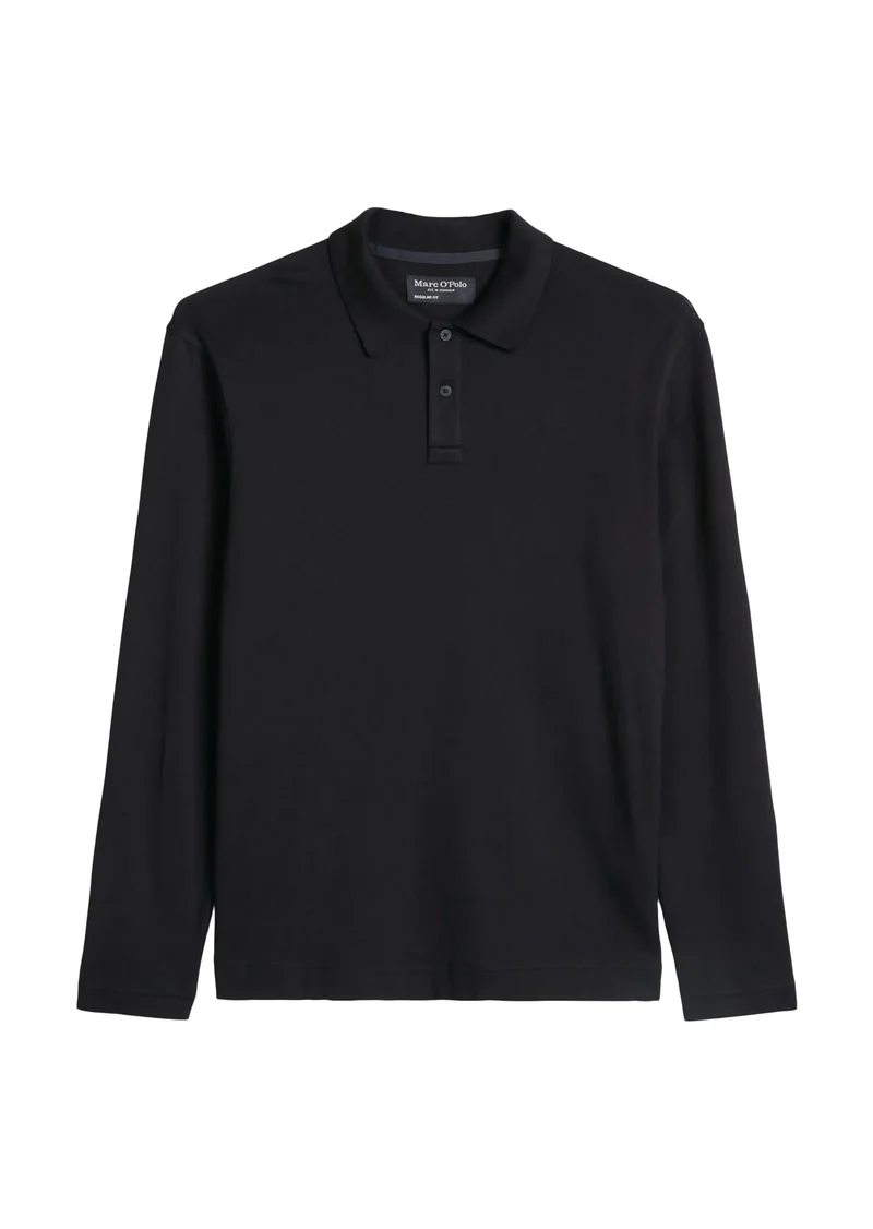 Langarm-Poloshirt Regular Fit