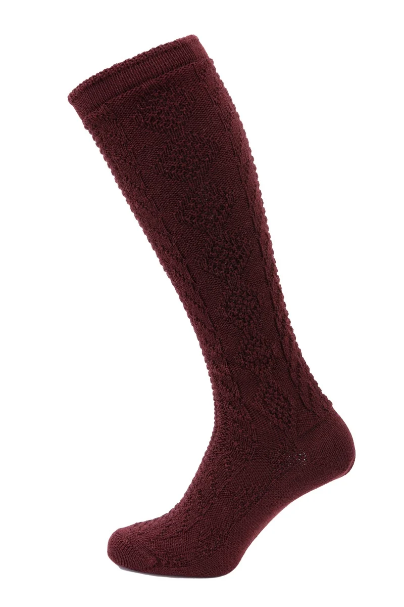 Luise Steiner Trachtenstrümpfe 3620-45 burgund