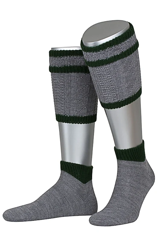 Lusana Loferl-Set L479-0319 grau/grün