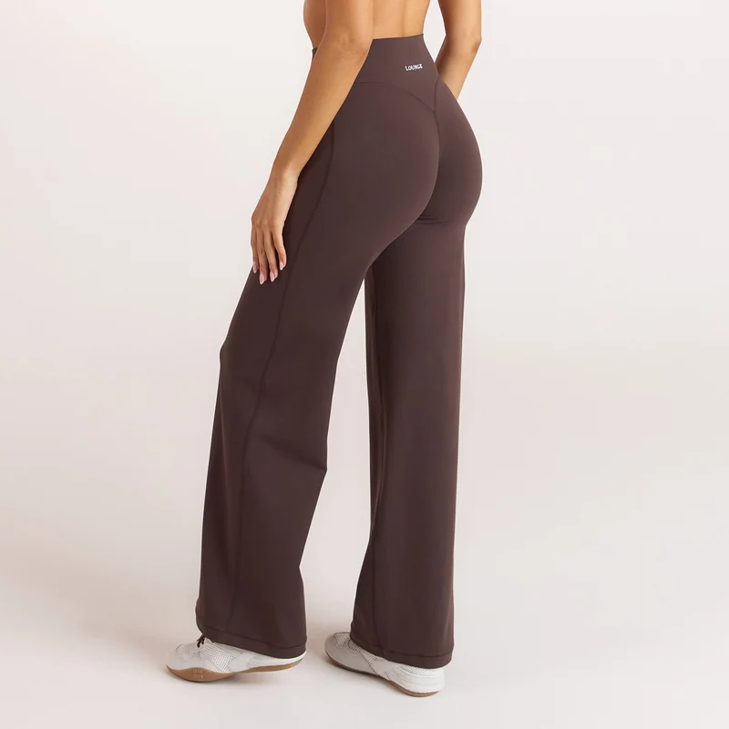 ContourSoft™ Gerade Leggings - Dunkle Schokolade