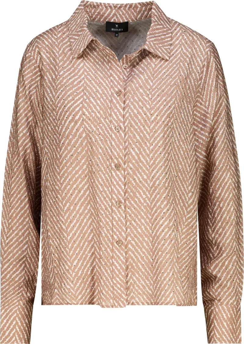 Bluse mit Strass-Steinen