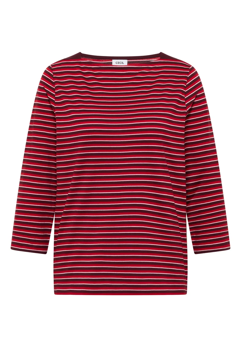 Langarmshirt gestreift