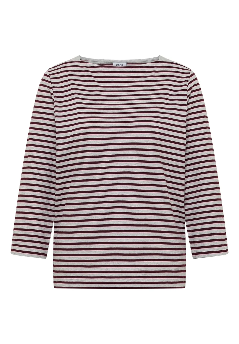 Langarmshirt gestreift