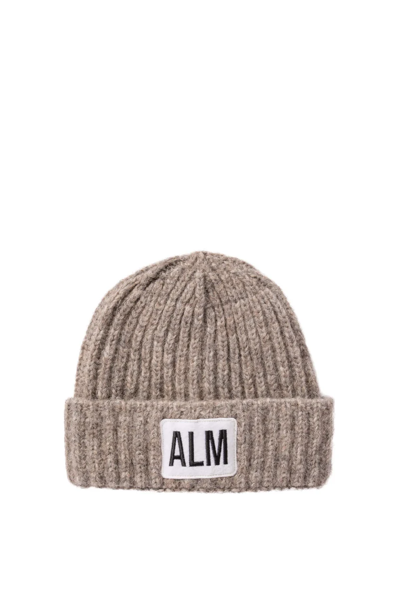 Almliebe Alpaca Mütze Low taupe