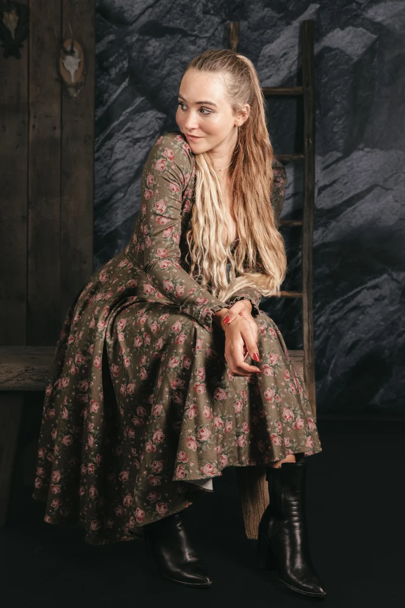 Lena Hoschek Trachtenkleid Mariella Winterrose