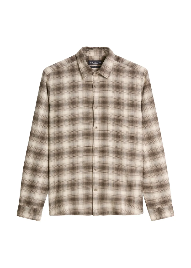 Flanellhemd Regular Fit