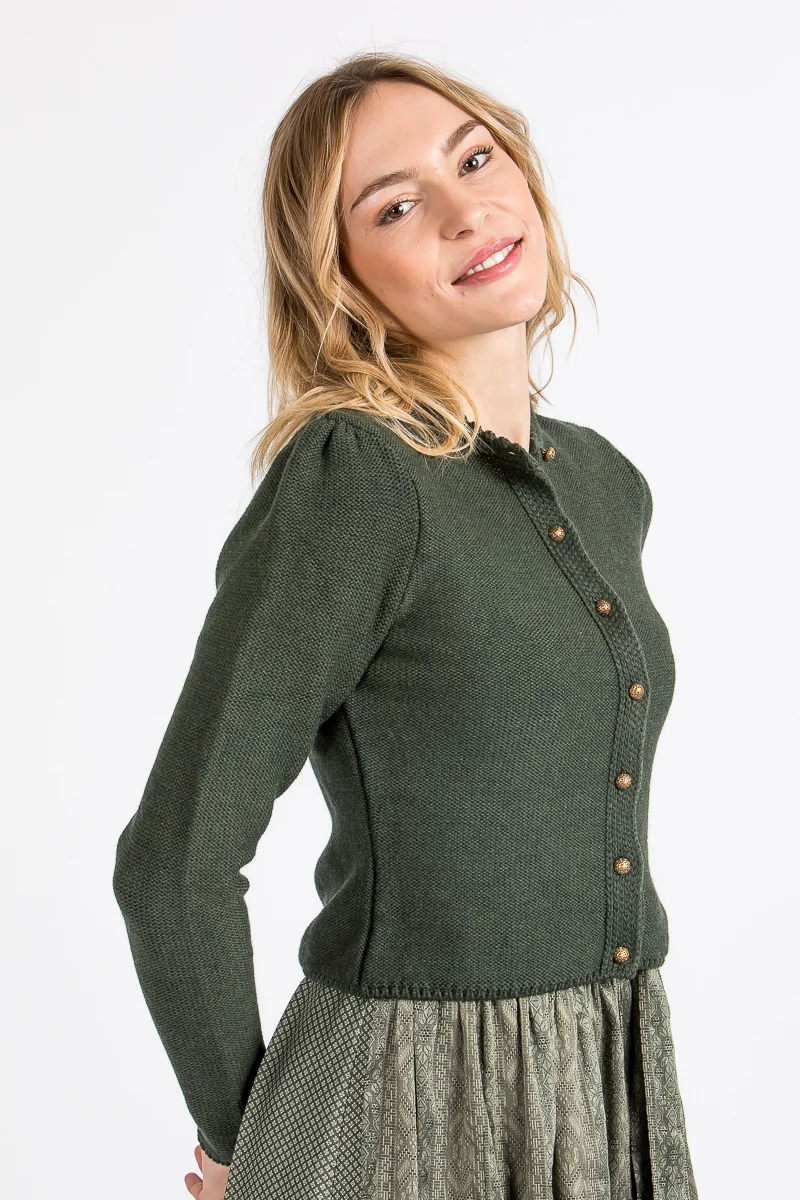 Gottseidank Strickjacke Mirl waldschatten