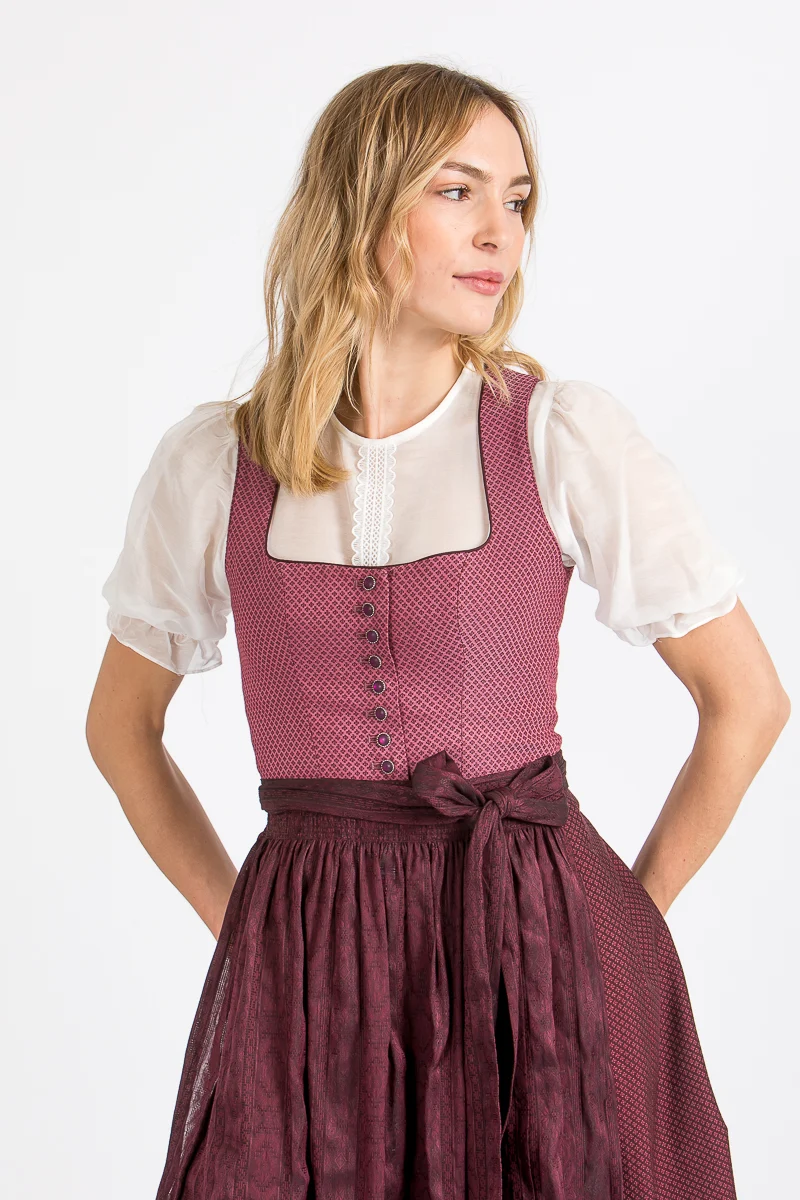 Wenger Dirndlbluse Elsa Chiffon Ecru