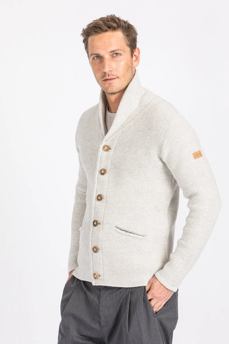 Liebling Strickjanker Martl natur/kiesel
