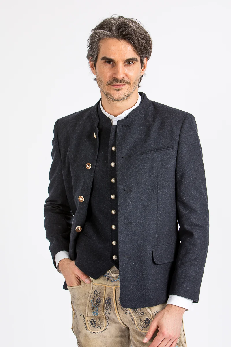 Grasegger Trachtenjanker Amalfo blau