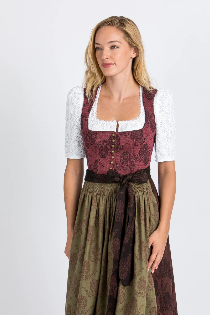 Gottseidank Dirndlbluse Ava weiß