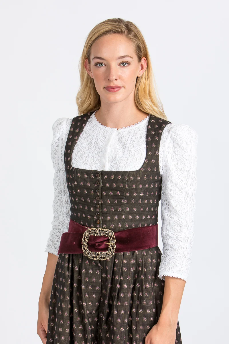 Gottseidank Dirndlbluse Mariella weiß
