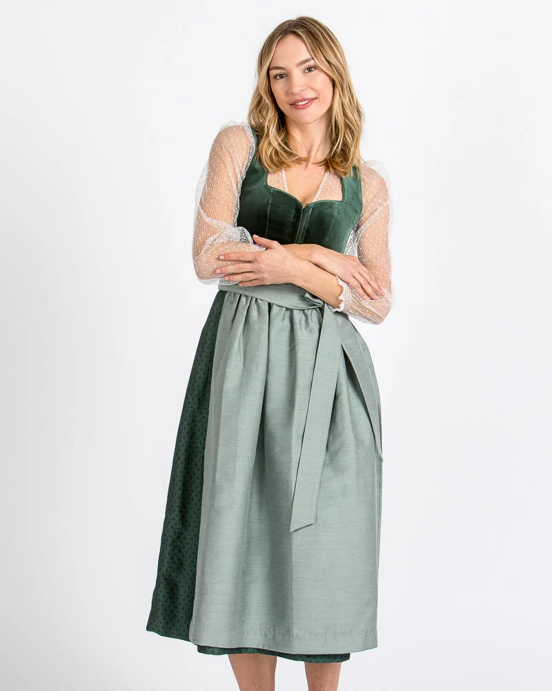 Almliebe Dirndl Christl grün