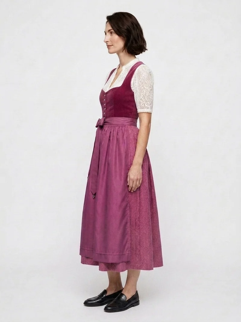 Wenger Dirndl Alina pink