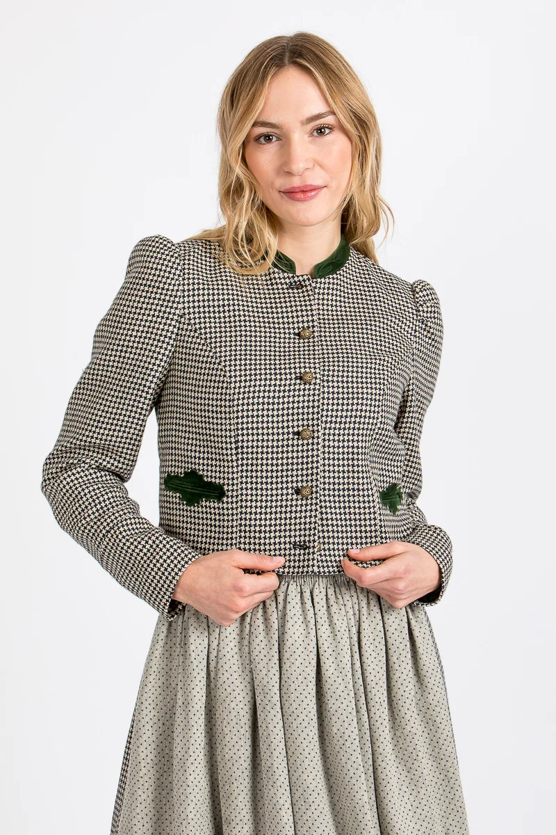Gottseidank Trachtenjacke Flora Navy