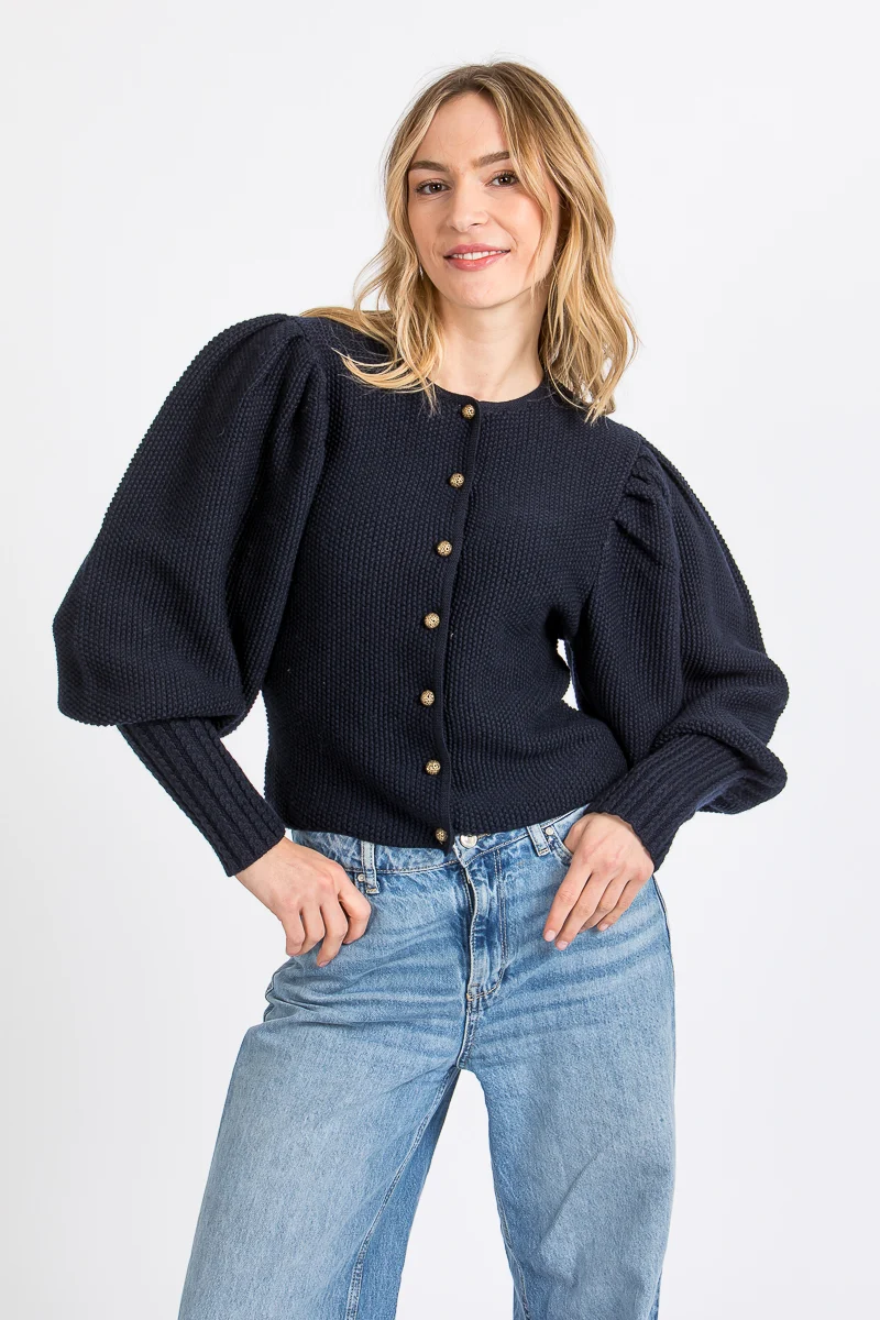 Gottseidank Strickjacke Gisela marine