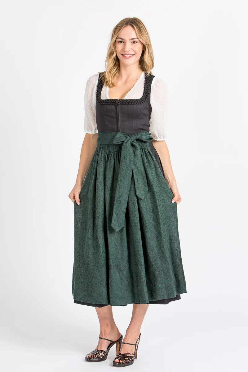 Gottseidank Dirndl Vreni carbonblau moor
