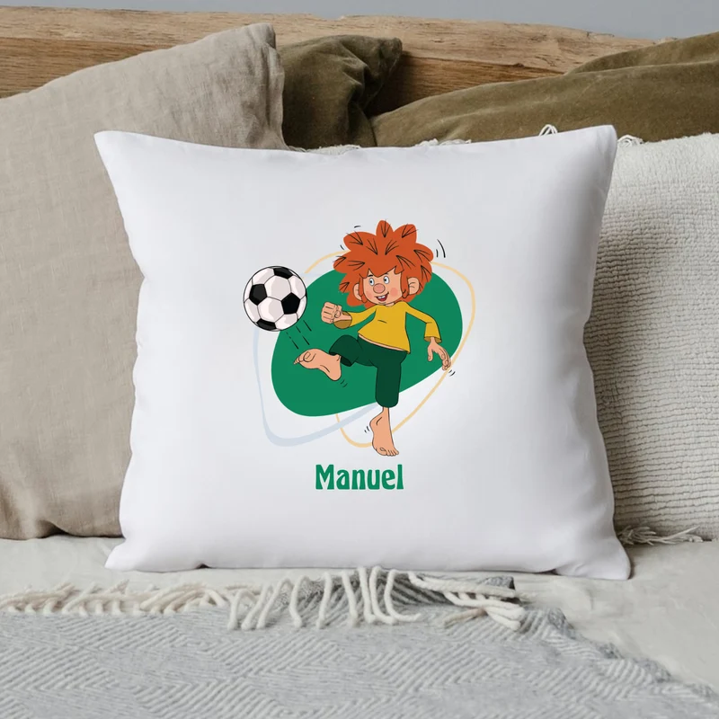 ®Pumuckl Kissen "Fußball Edition"