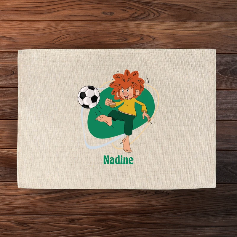®Pumuckl Tischset "Fußball-Edition" mit Wunschnamen