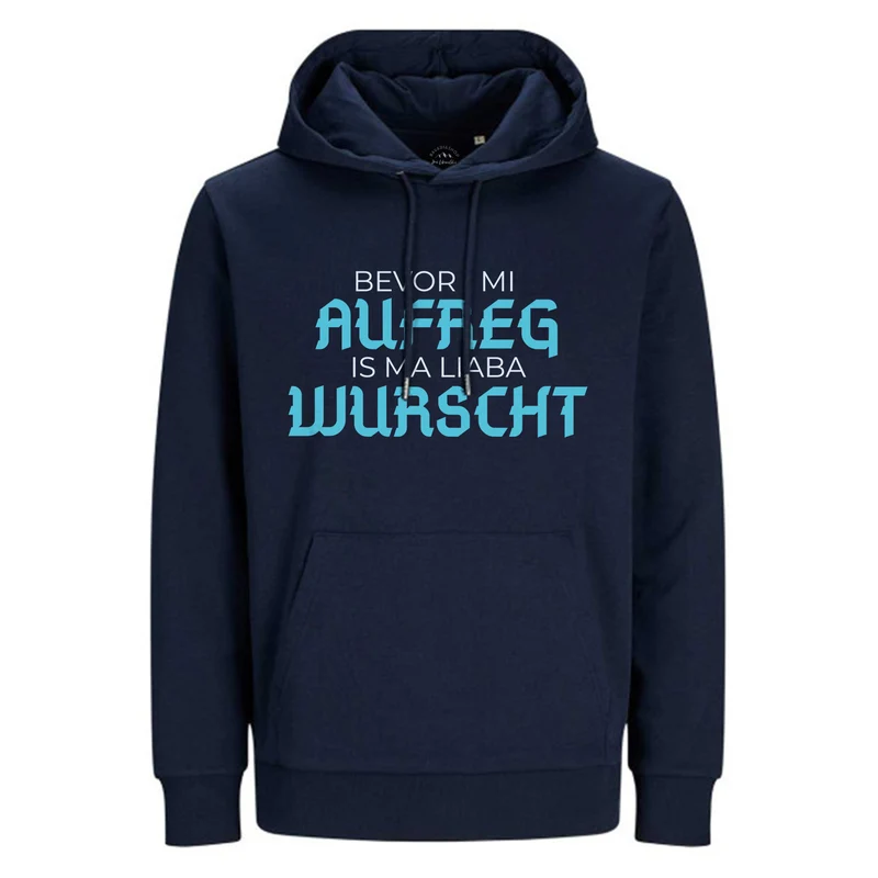 Unisex Hoodie "Bevor i mi aufreg..."