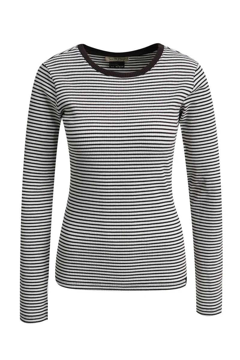 Langarmshirt aus Baumwolle
