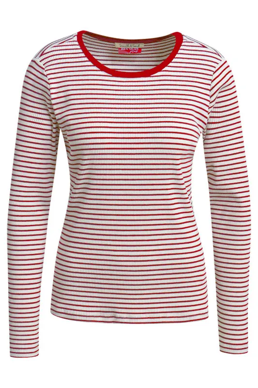 Langarmshirt aus Baumwolle