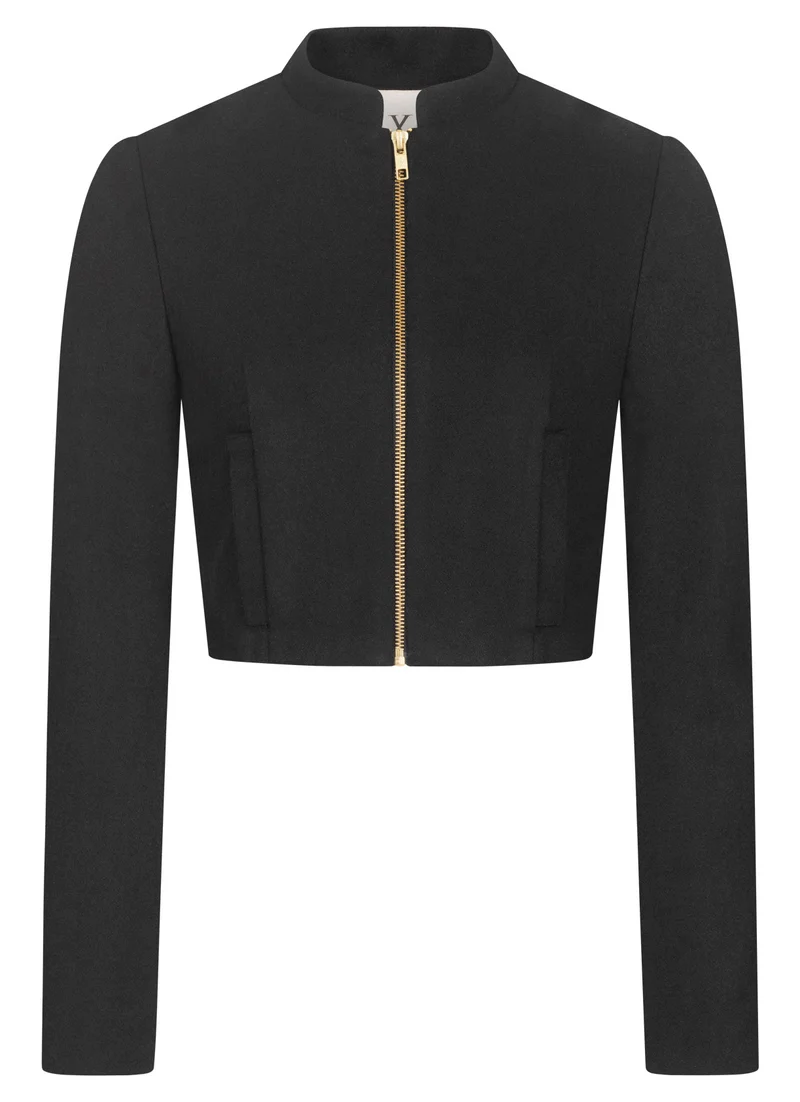 JACKE BLOUSON LODEN SCHWARZ