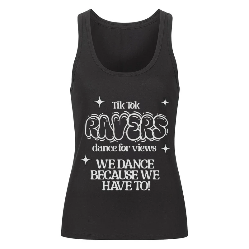 "Tik Tok Ravers" Statement Tanktop Women | Techno Outfit