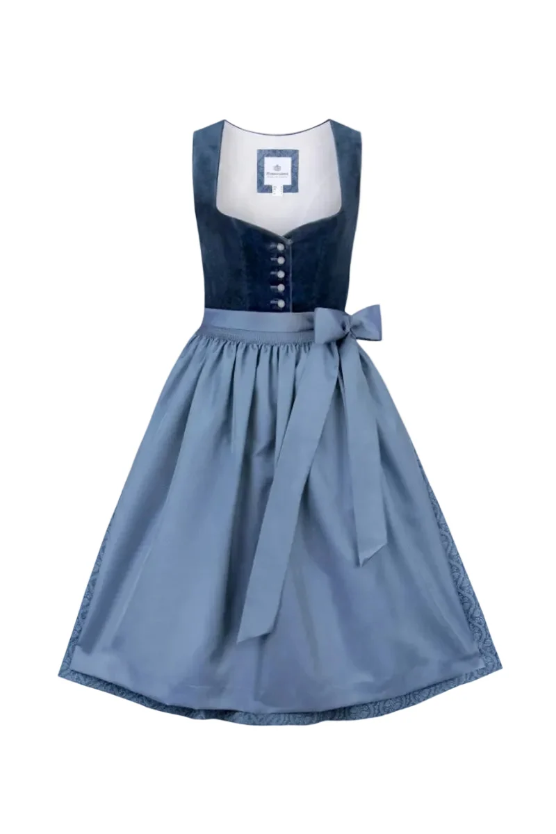 Hammerschmid Samtdirndl Rothsee blau