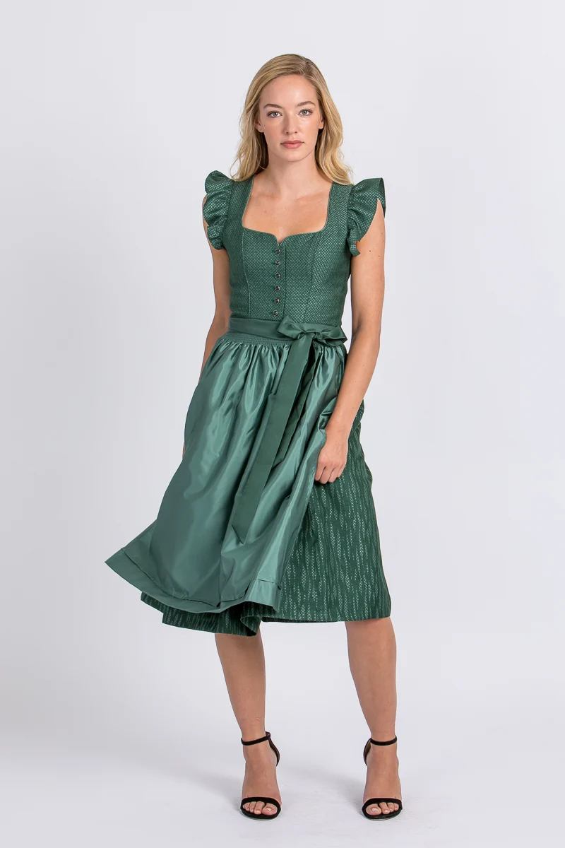 Wenger Dirndl Carolina flaschengrün