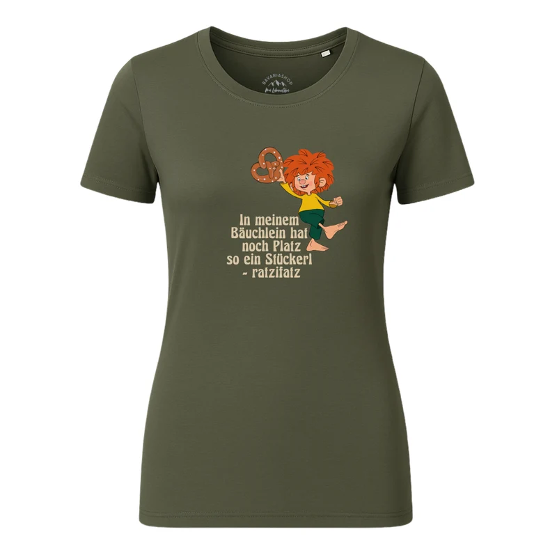 ®Pumuckl T-Shirt Damen "Brezn Stückerl" "Brezn Stückerl"