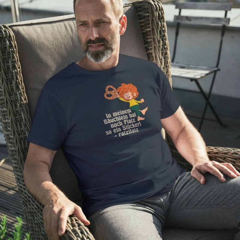 ®Pumuckl T-Shirt Herren "Brezn Stückerl" "Brezn Stückerl"