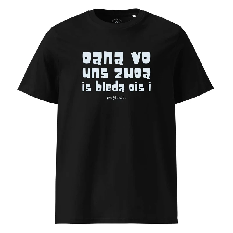 Herren T-Shirt "Oana vo uns zwoa"